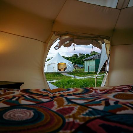 Luxury Glamping Retreat In Battle Villa Exteriör bild