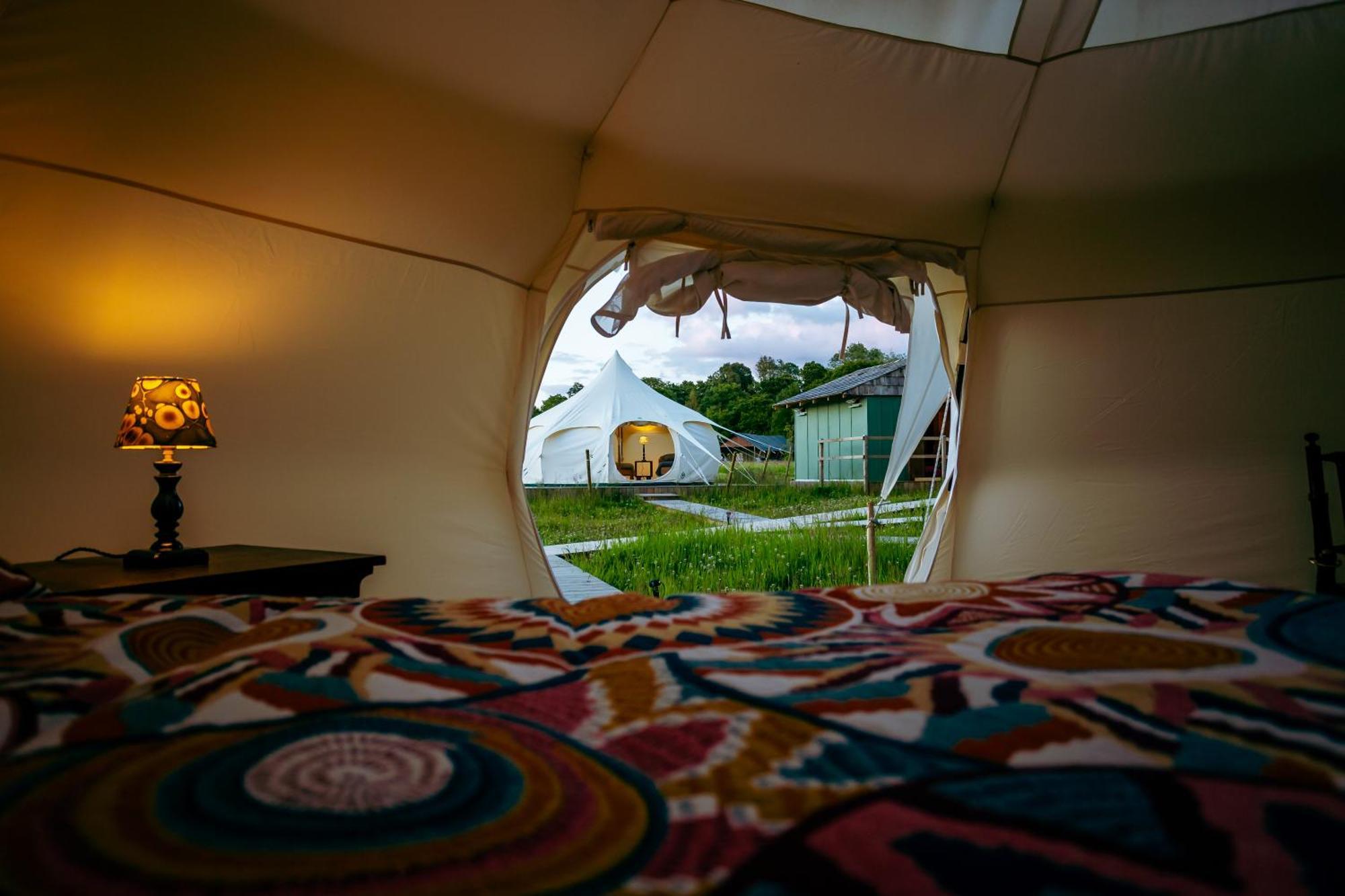 Luxury Glamping Retreat In Battle Villa Exteriör bild
