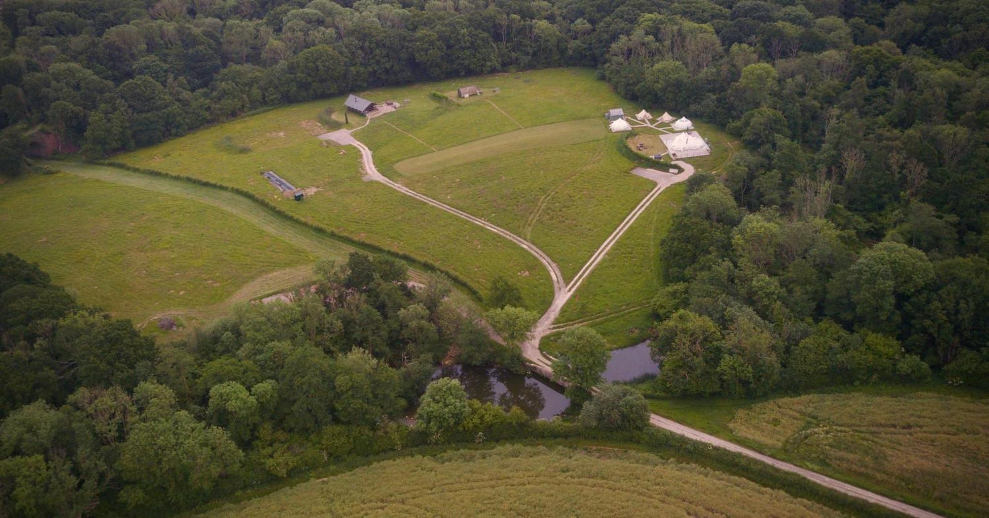 Luxury Glamping Retreat In Battle Villa Exteriör bild