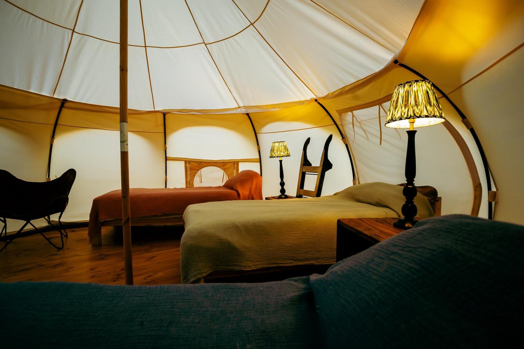 Luxury Glamping Retreat In Battle Villa Exteriör bild
