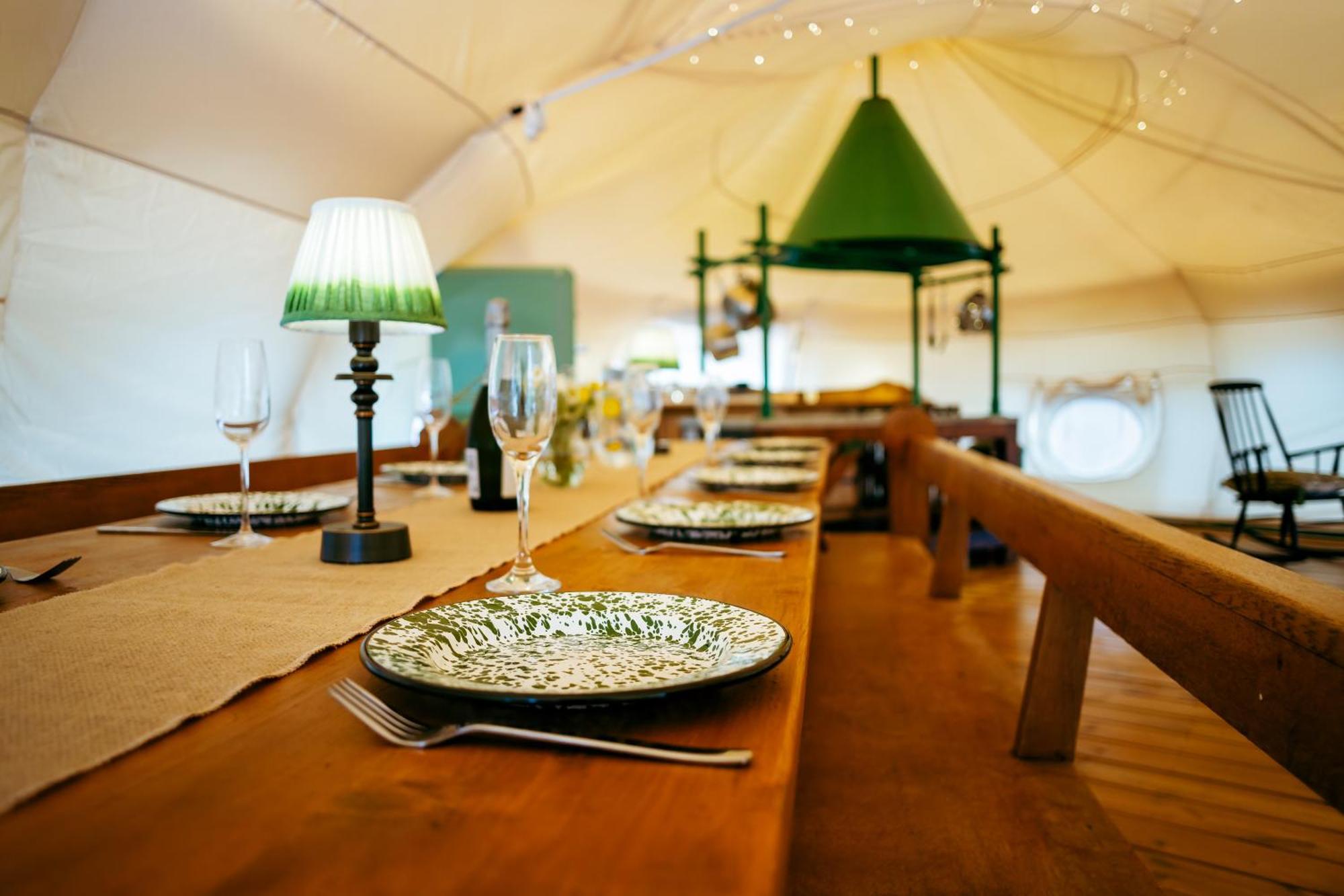 Luxury Glamping Retreat In Battle Villa Exteriör bild