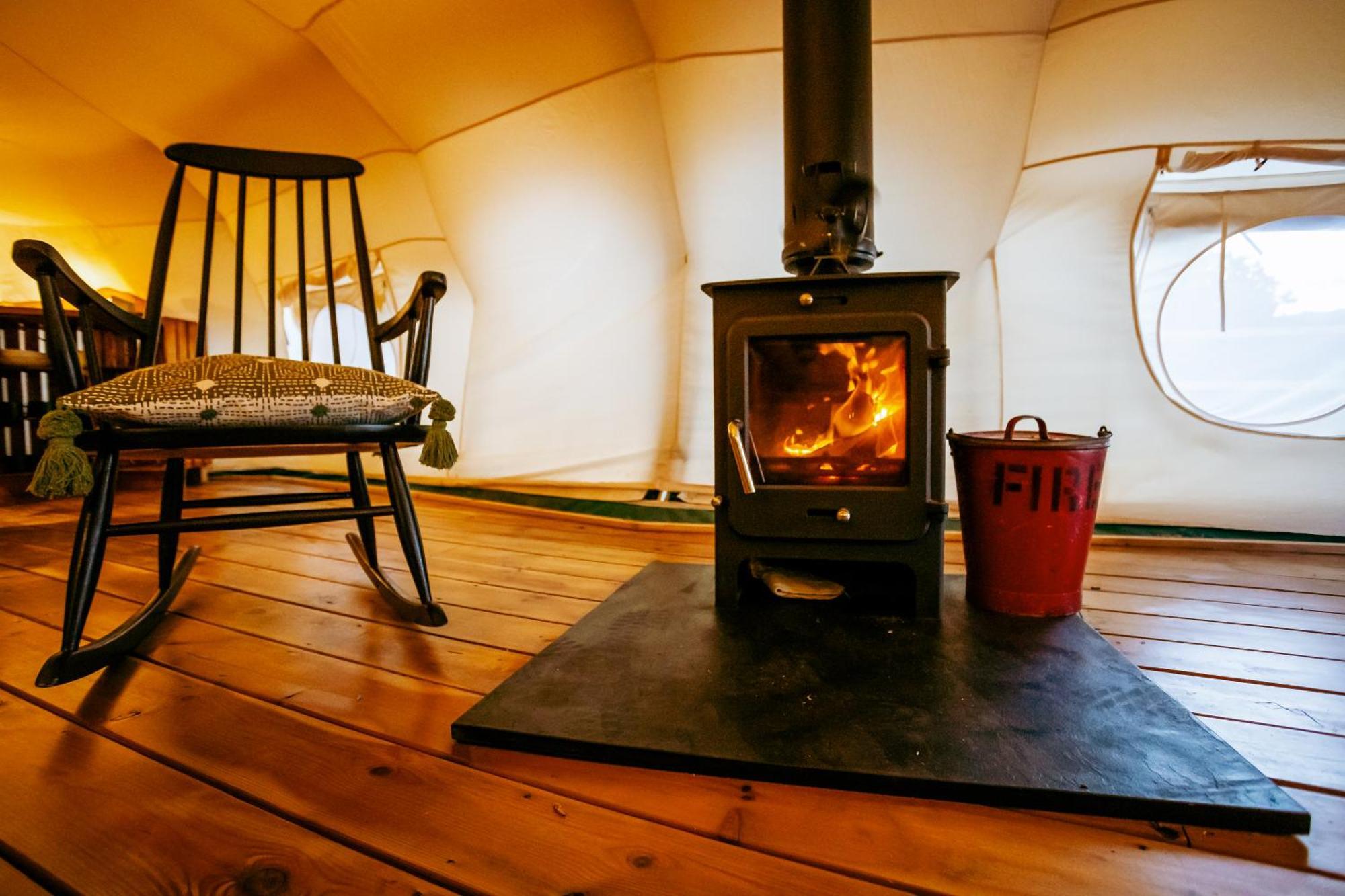 Luxury Glamping Retreat In Battle Villa Exteriör bild