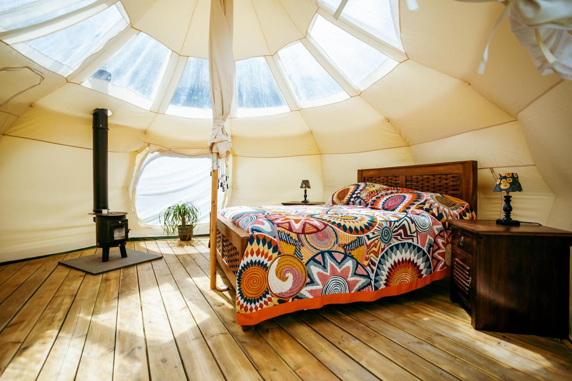 Luxury Glamping Retreat In Battle Villa Exteriör bild