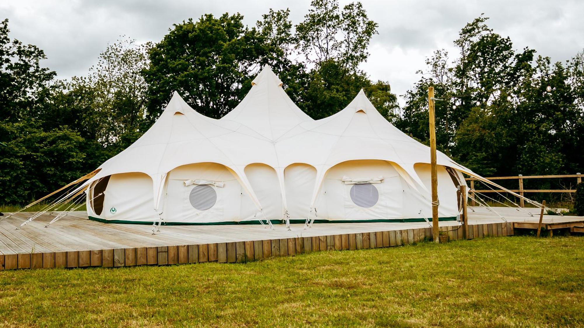 Luxury Glamping Retreat In Battle Villa Exteriör bild