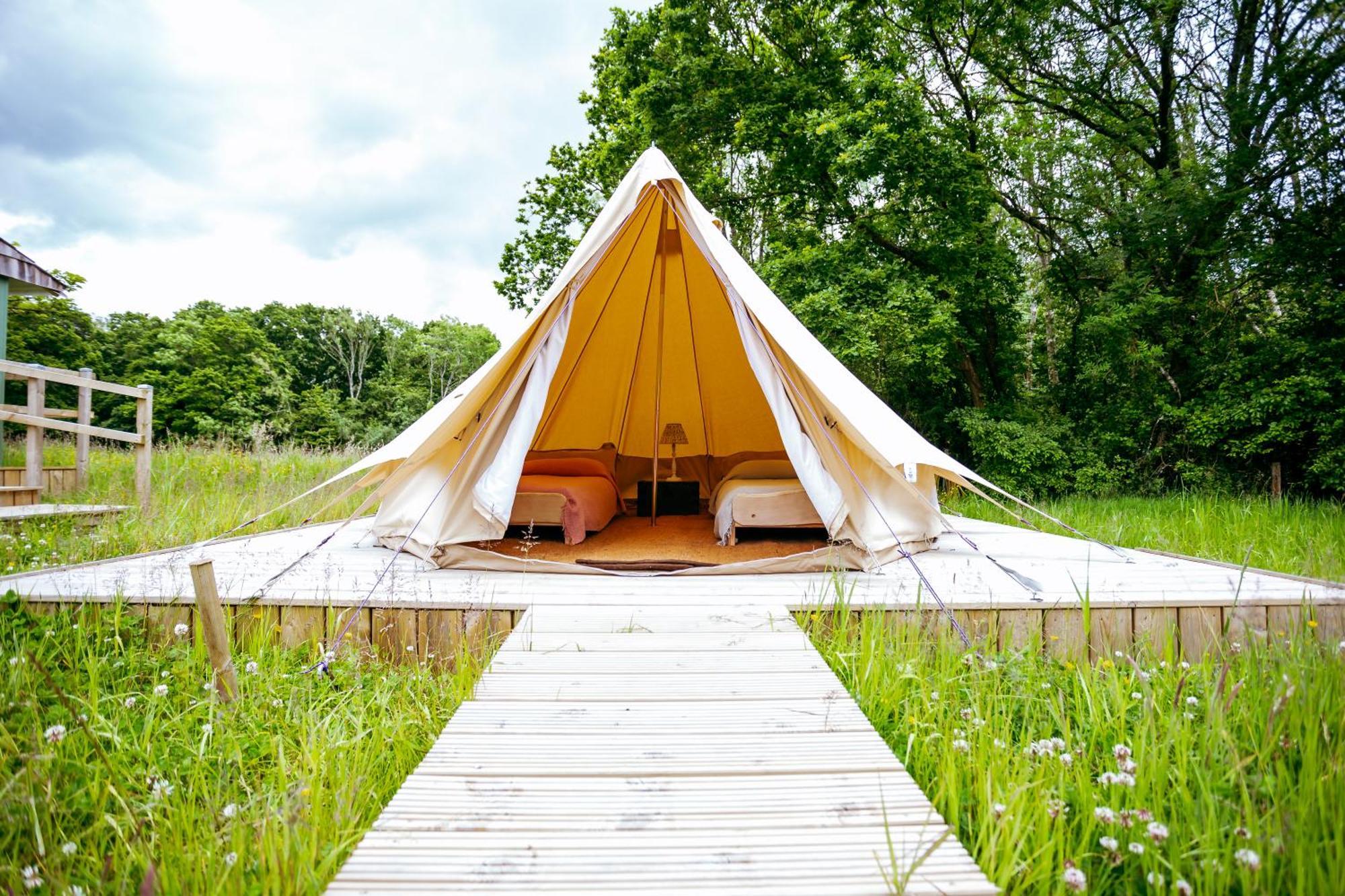 Luxury Glamping Retreat In Battle Villa Exteriör bild