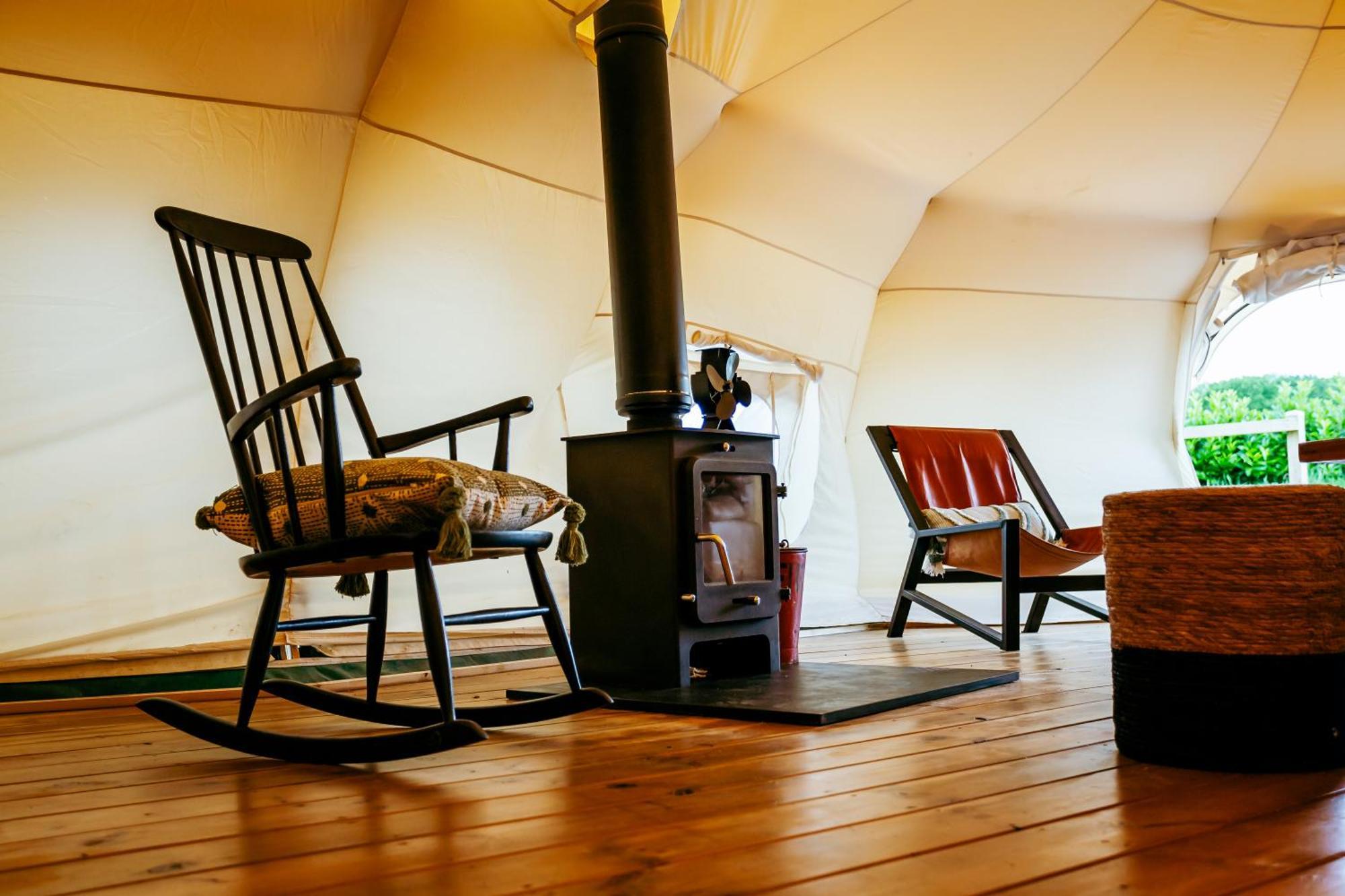 Luxury Glamping Retreat In Battle Villa Exteriör bild