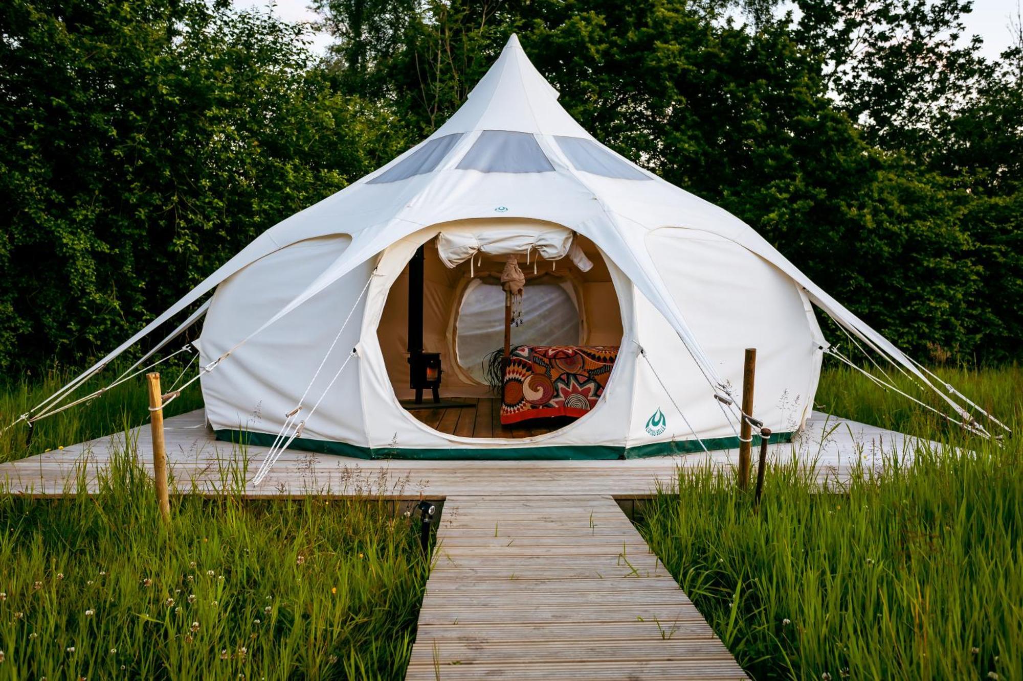 Luxury Glamping Retreat In Battle Villa Exteriör bild