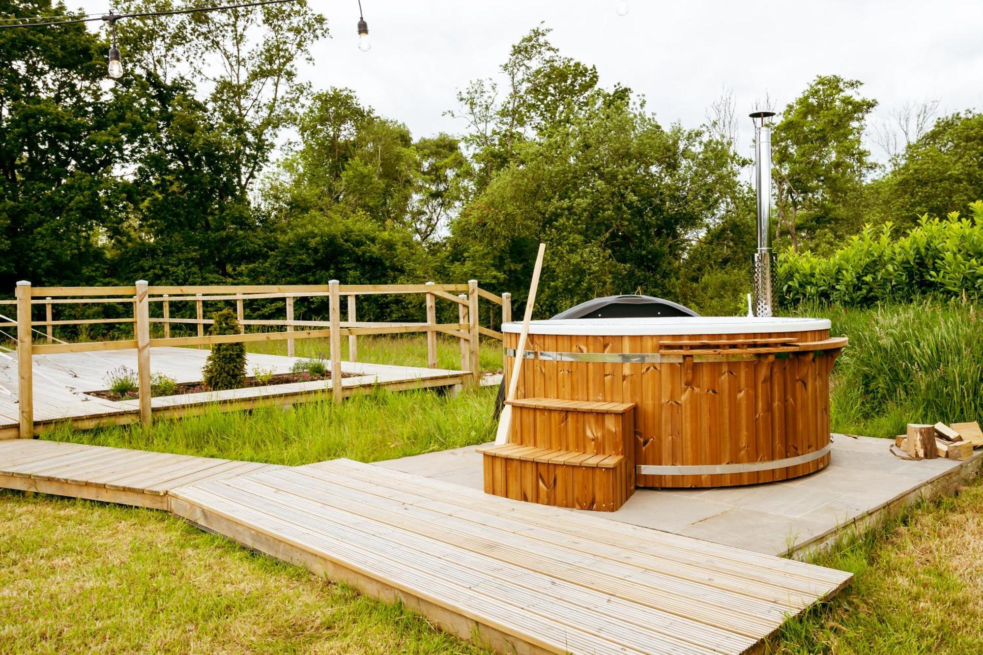 Luxury Glamping Retreat In Battle Villa Exteriör bild